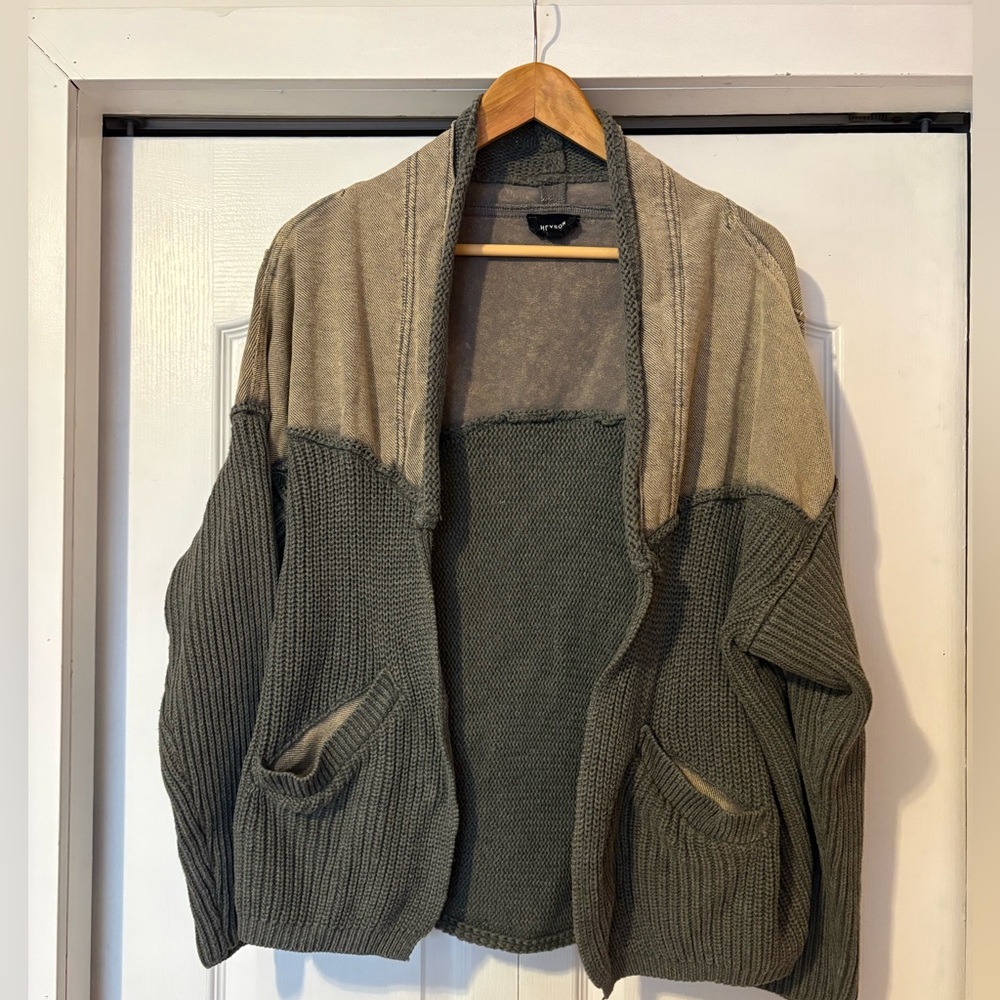 Heyson Women’s Open Front Sweater - US L